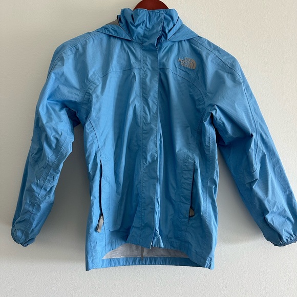 The North Face Blue Raincoat